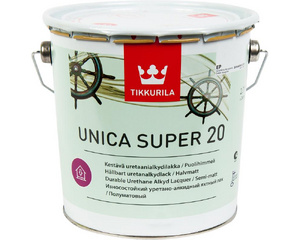 Лак полуматовый Tikkurila Unica Super ЕР 2.7 л